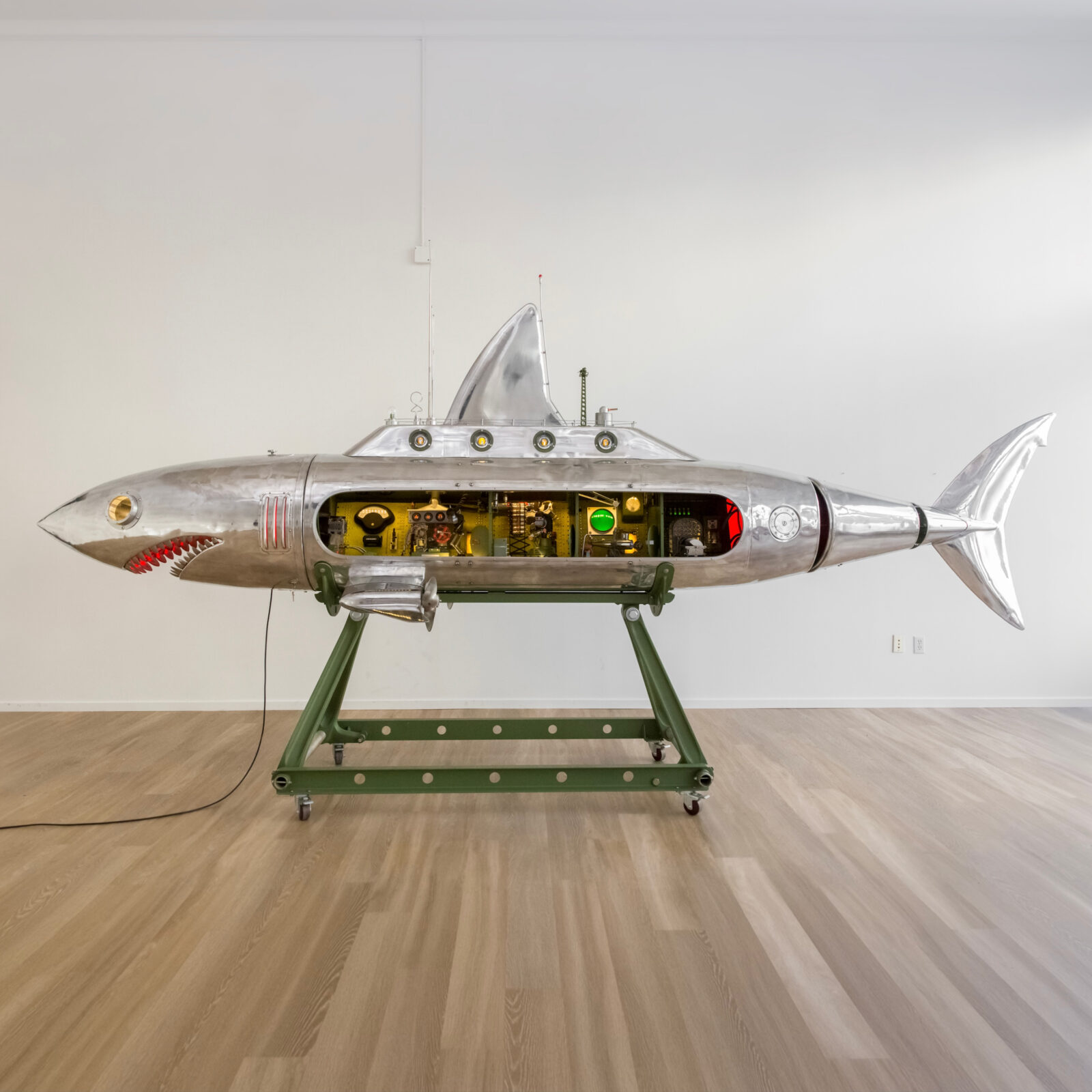 Megalodon, kinetic sculpture by Nemo Gould