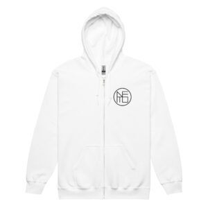 Hoodie with black embroidered logo - photo 4 of 4