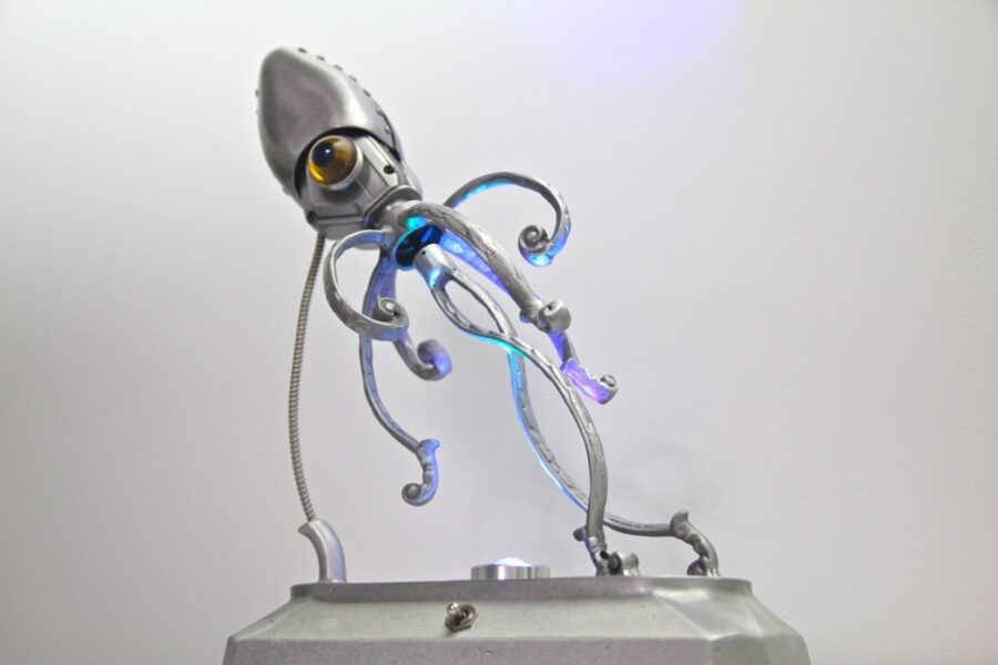 Baby Squid - photo 2 of 3, kinetic sculpture by Nemo Gould
