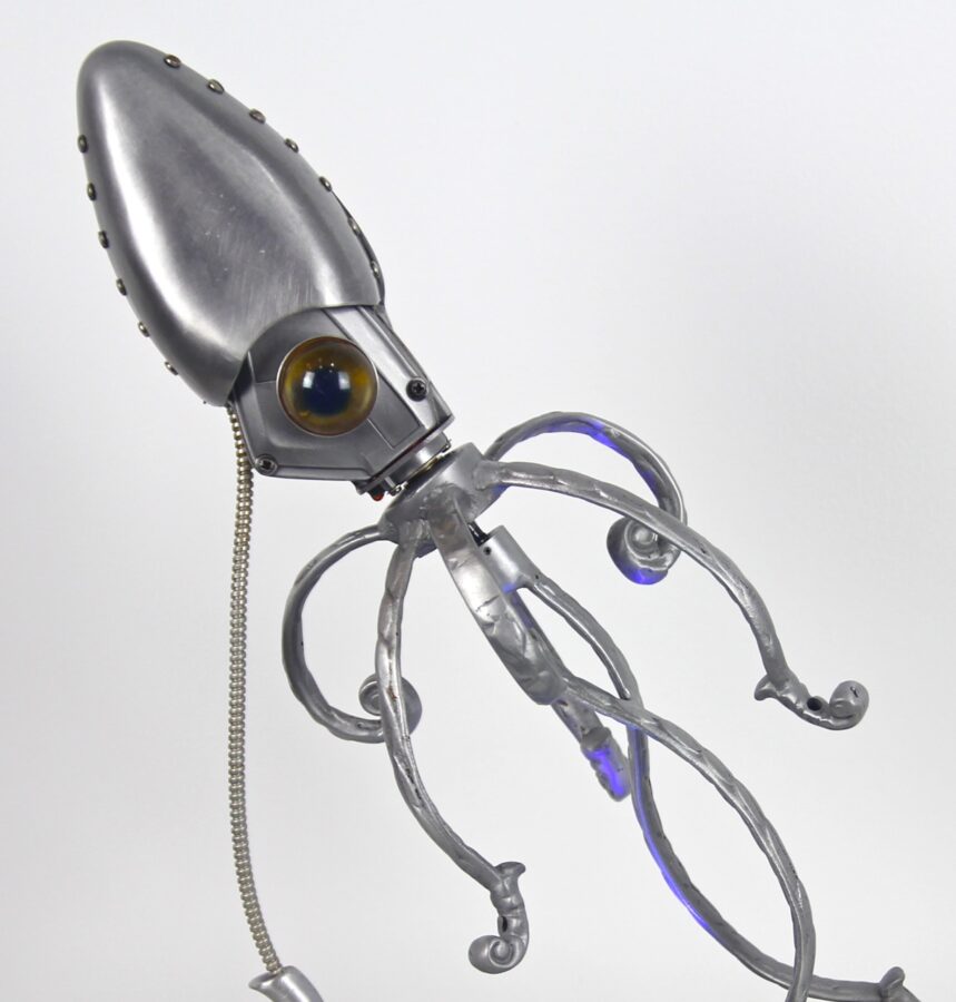 Baby Squid - photo 3 of 3, kinetic sculpture by Nemo Gould