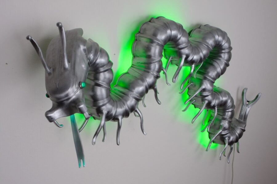 Centipede - photo 2 of 2, kinetic sculpture by Nemo Gould