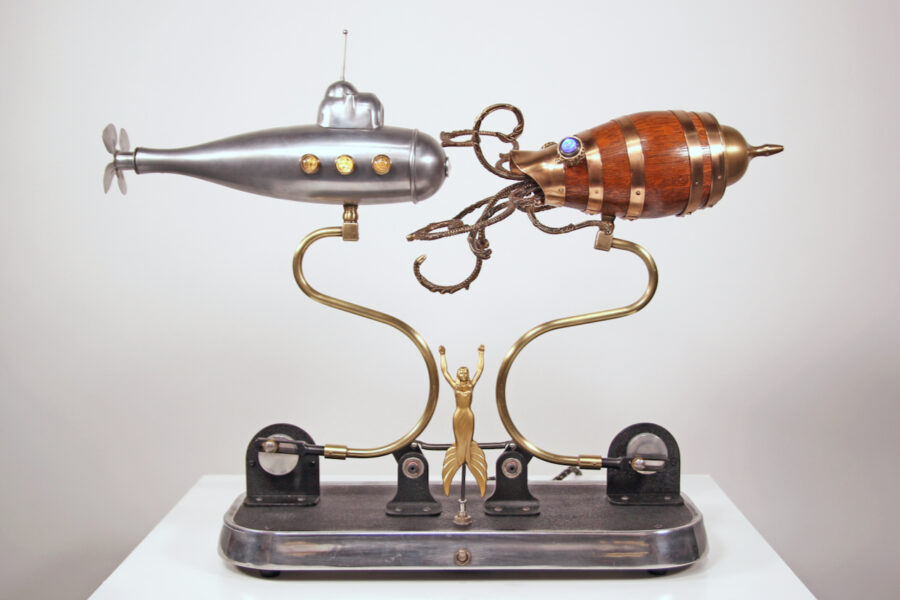 Deep Rift - photo 1 of 6, kinetic sculpture by Nemo Gould