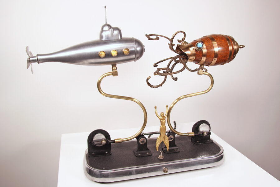 Deep Rift - photo 6 of 6, kinetic sculpture by Nemo Gould
