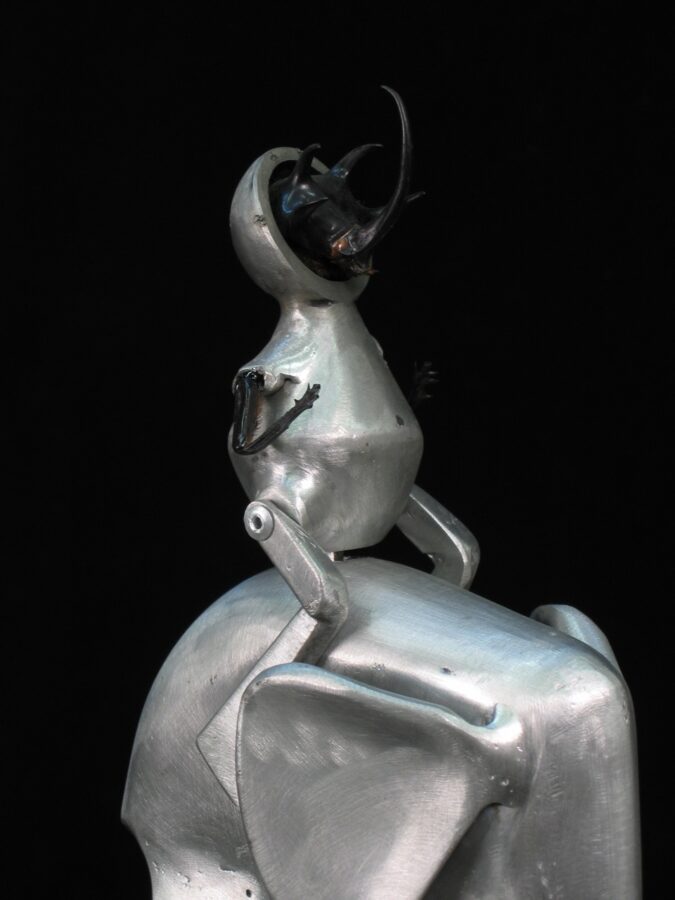Elephant Scout - photo 3 of 3, kinetic sculpture by Nemo Gould