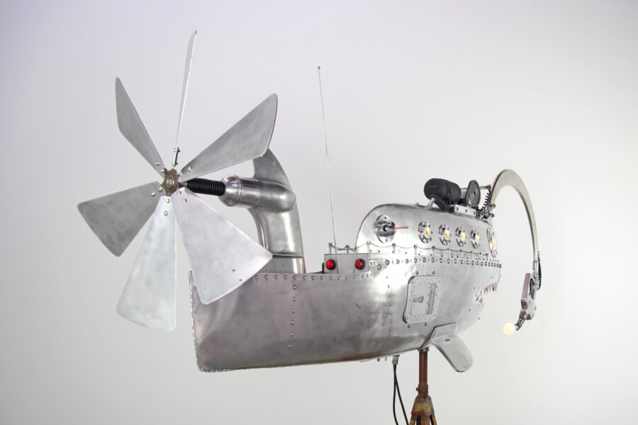 U.S.S. Gaslight - photo 3 of 8, kinetic sculpture by Nemo Gould