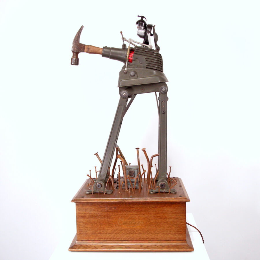 Hammerhead - photo 5 of 5, kinetic sculpture by Nemo Gould