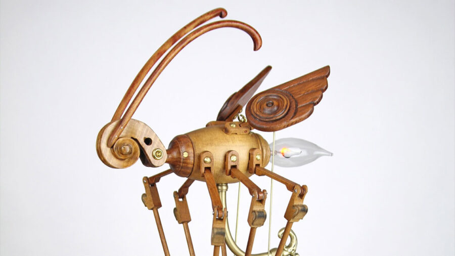 Firefly #2 - photo 3 of 3, kinetic sculpture by Nemo Gould