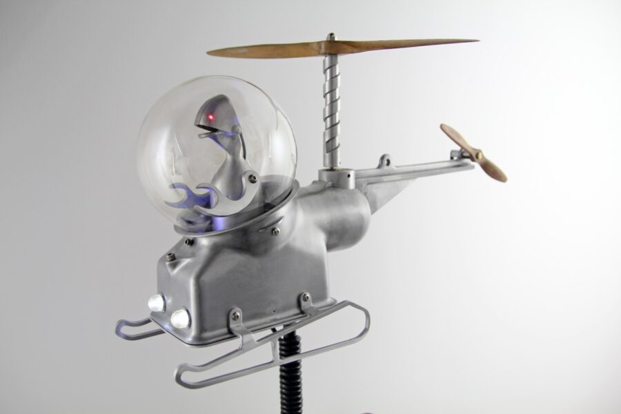 Huey - photo 2 of 4, kinetic sculpture by Nemo Gould