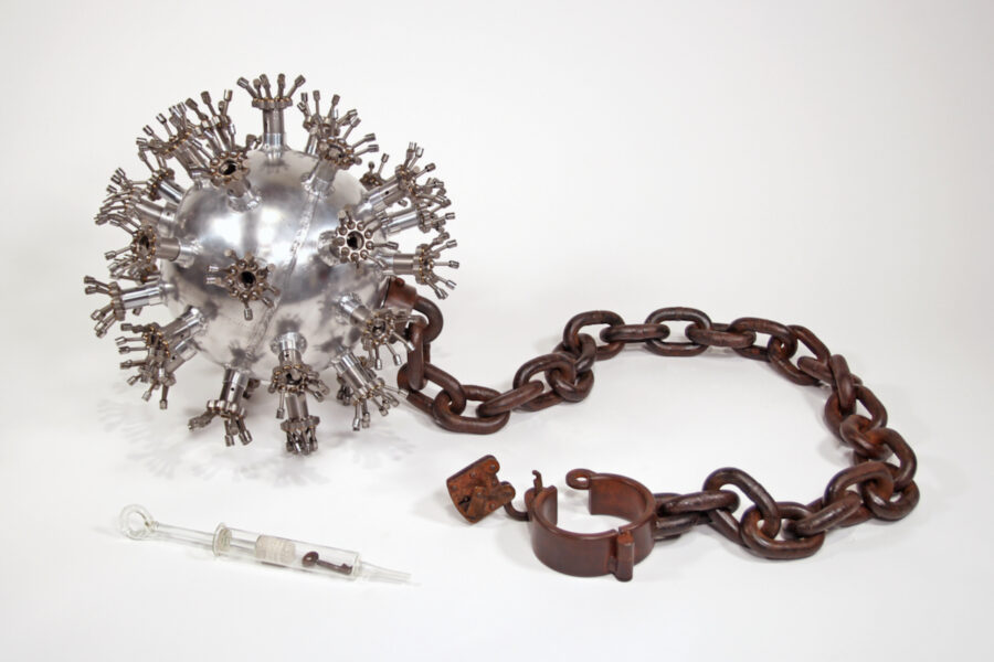 Lockdown - photo 1 of 9, kinetic sculpture by Nemo Gould