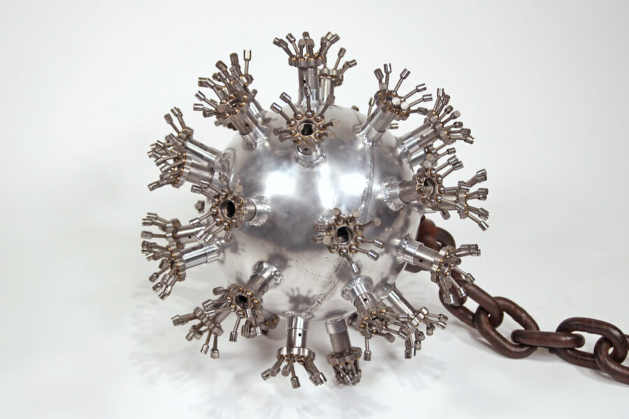 Lockdown - photo 3 of 9, kinetic sculpture by Nemo Gould