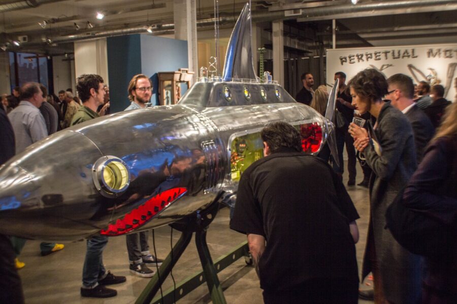 Megalodon - photo 17 of 19, kinetic sculpture by Nemo Gould