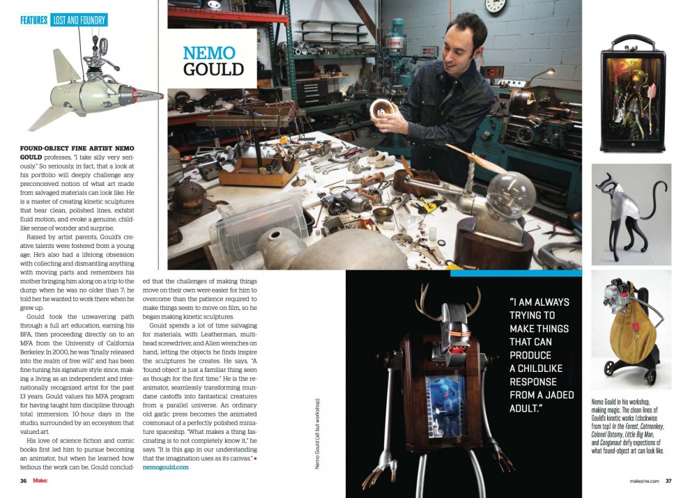 Make Magazine, April 2013