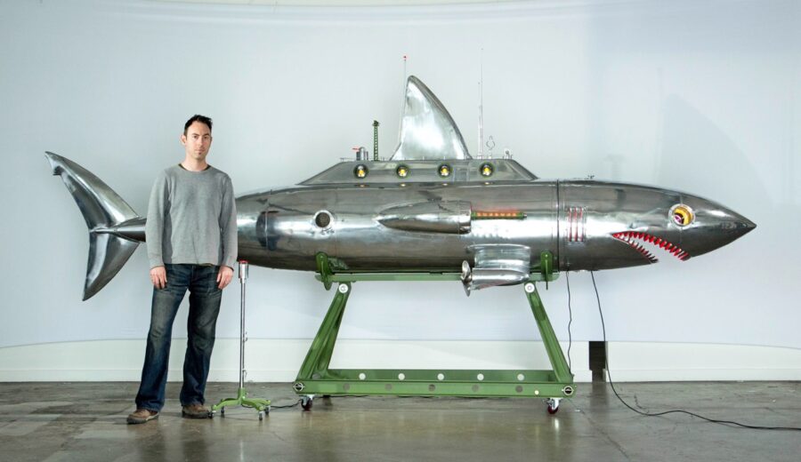 Megalodon - photo 2 of 19, kinetic sculpture by Nemo Gould