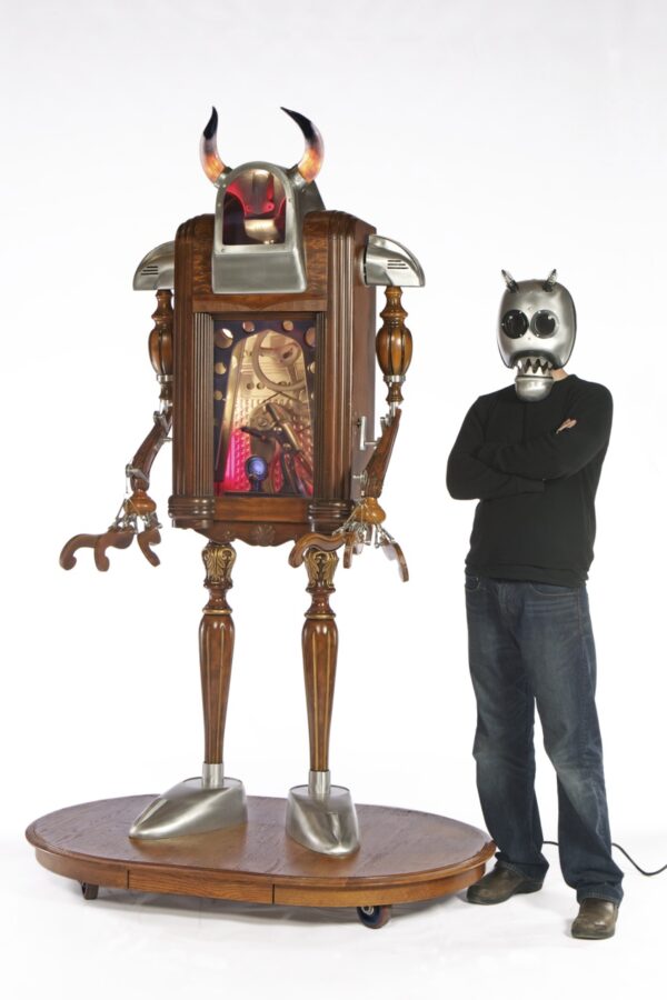 Minotaur - photo 2 of 5, kinetic sculpture by Nemo Gould