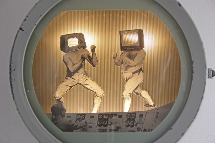 Moire Tension - photo 3 of 3, kinetic sculpture by Nemo Gould