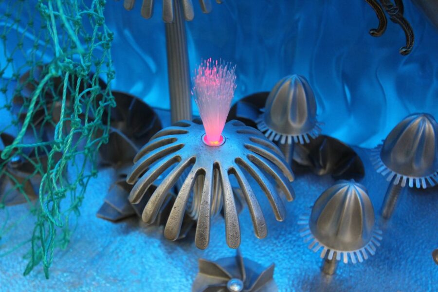 Nautilus for Monterey Bay Aquarium - photo 6 of 7, kinetic sculpture by Nemo Gould