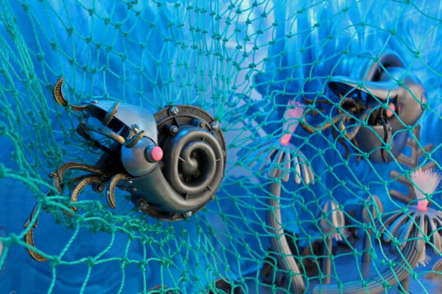 Nautilus for Monterey Bay Aquarium - photo 5 of 7, kinetic sculpture by Nemo Gould