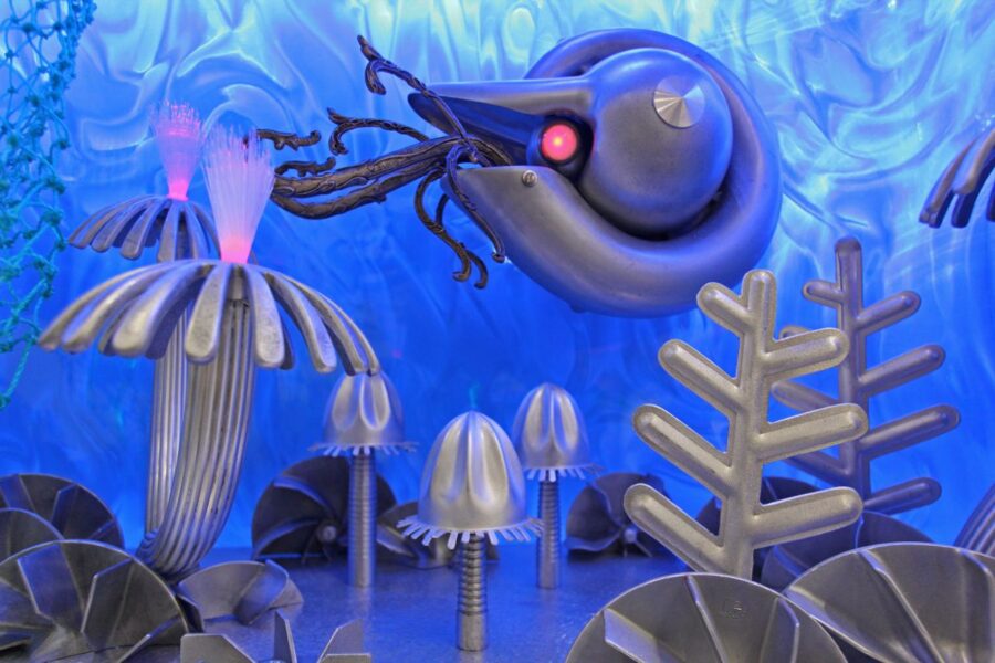 Nautilus for Monterey Bay Aquarium - photo 2 of 7, kinetic sculpture by Nemo Gould