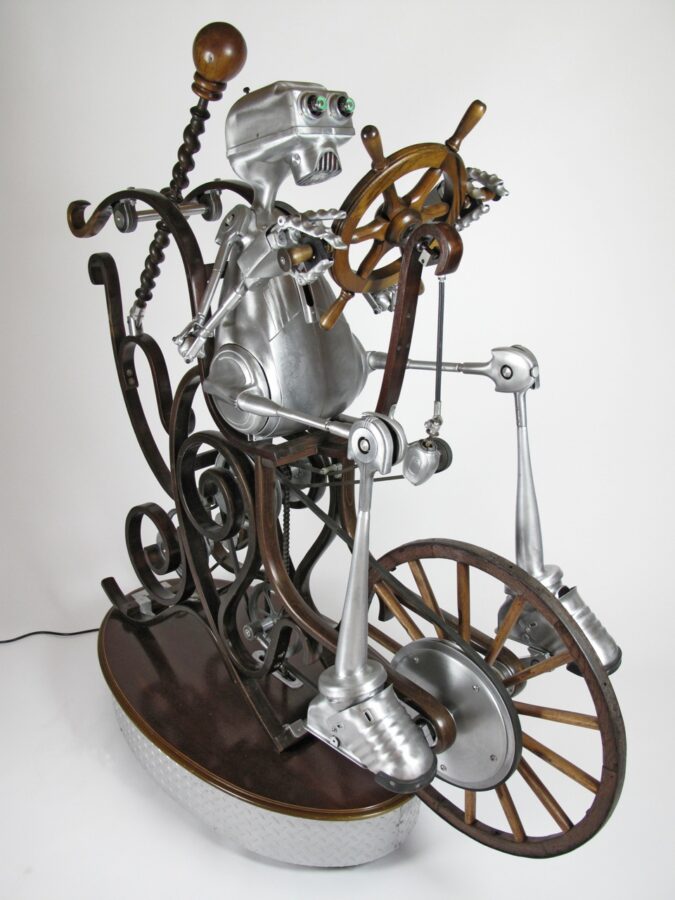 Nowhere Fast - photo 1 of 7, kinetic sculpture by Nemo Gould