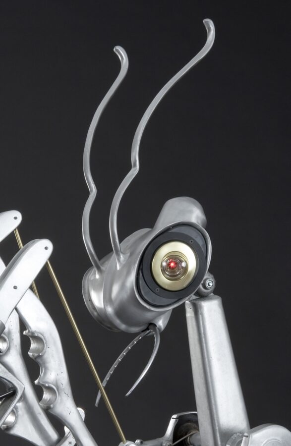 Praying Mantis - photo 4 of 5, kinetic sculpture by Nemo Gould