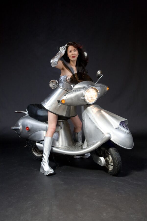 Quicksilver Scooter - photo 7 of 8, kinetic sculpture by Nemo Gould