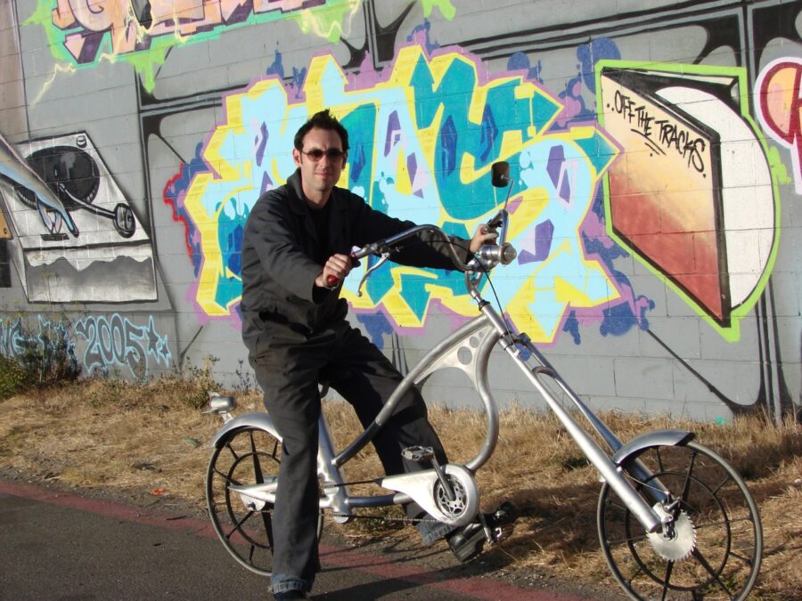 Re: Cycle - photo 5 of 5, kinetic sculpture by Nemo Gould