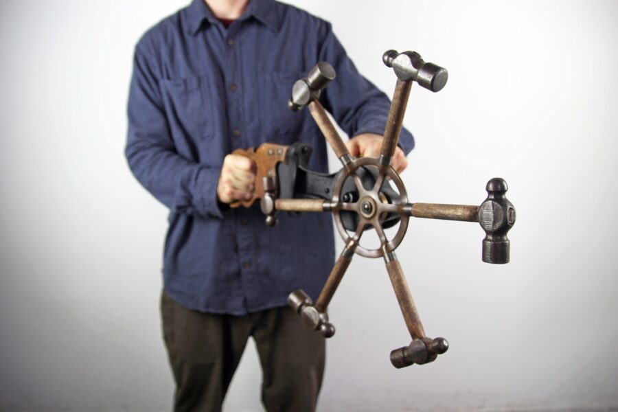 Roto Hammer - photo 3 of 10, kinetic sculpture by Nemo Gould