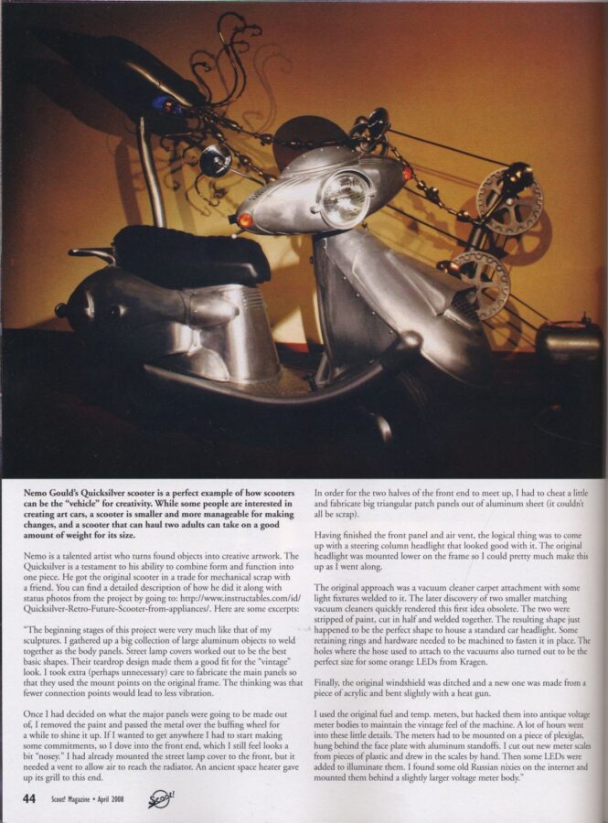 Scoot! Magazine, May 2008 - photo 3 of 4