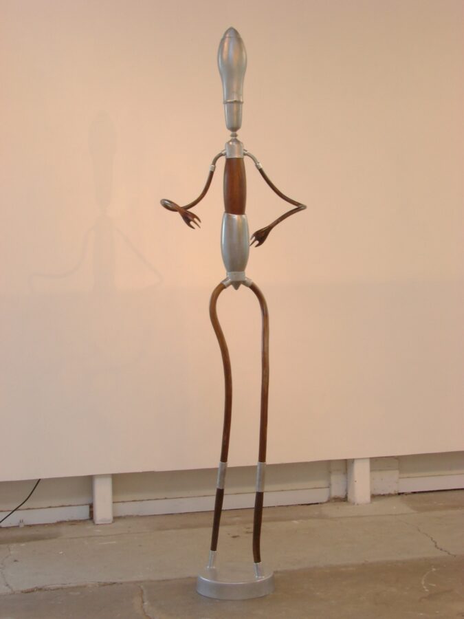 Stick Figure - photo 2 of 4, kinetic sculpture by Nemo Gould