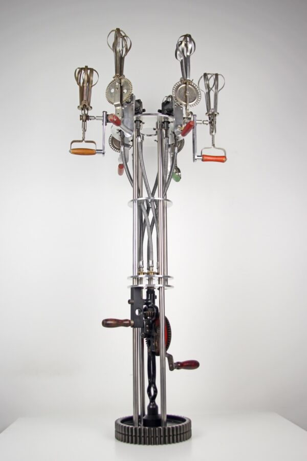 The Fountain of L’oeuf - photo 3 of 7, kinetic sculpture by Nemo Gould