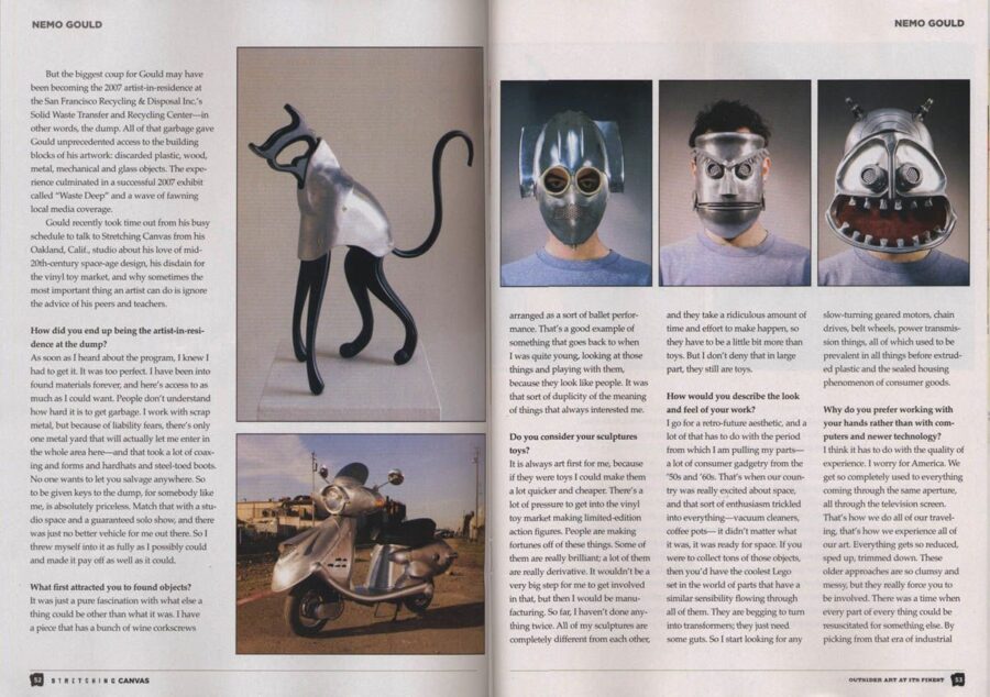 Stretching Canvas Magazine, April 2008 - photo 2 of 5