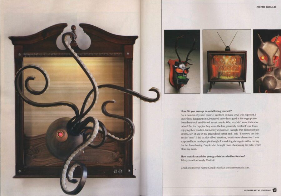 Stretching Canvas Magazine, April 2008 - photo 4 of 5