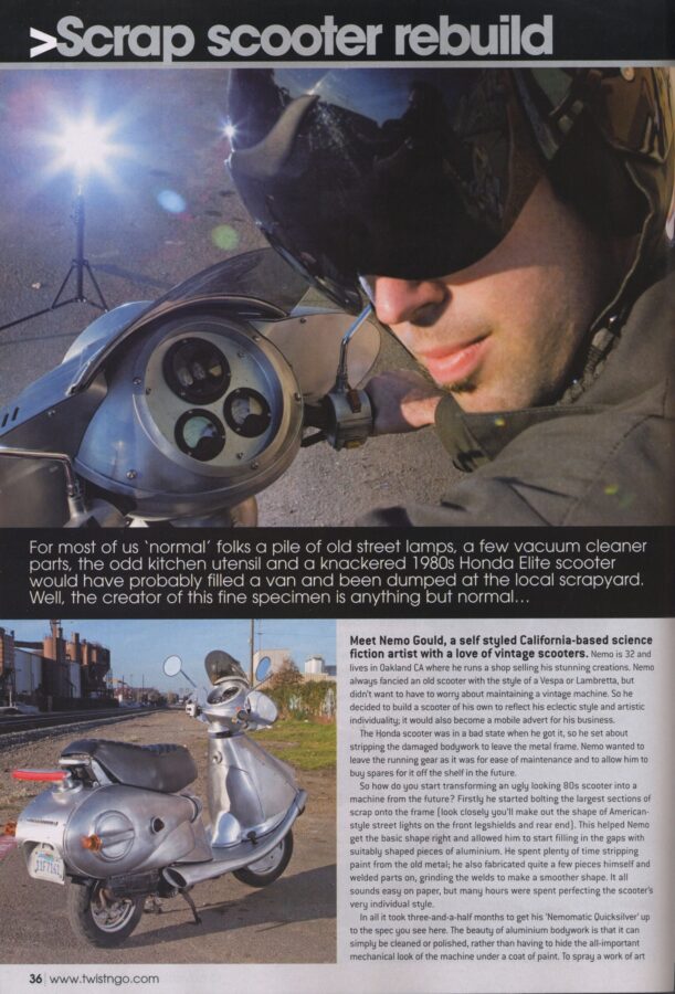 Twist & Go magazine (UK), March 2008